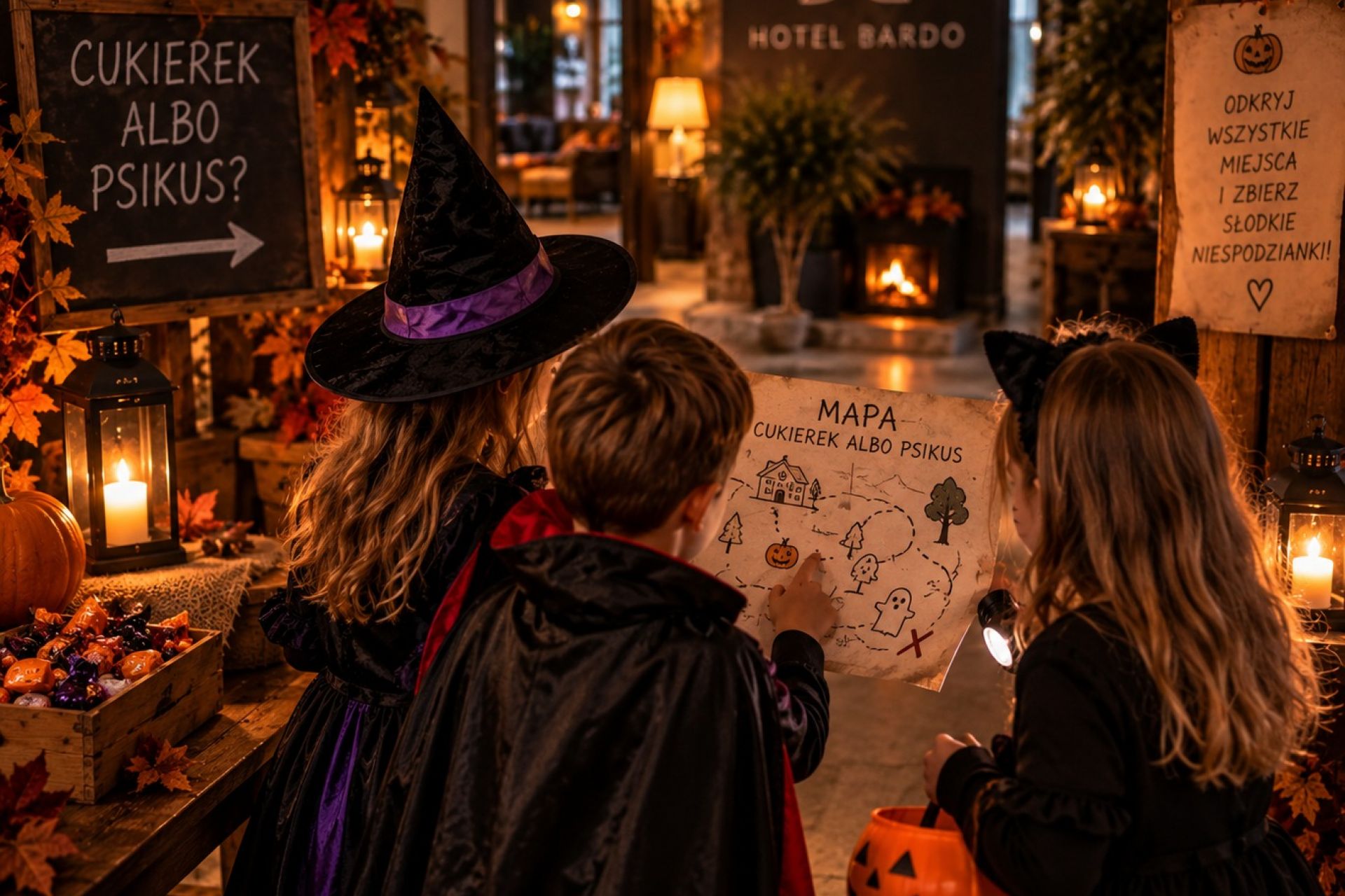 Halloweenowe ognisko