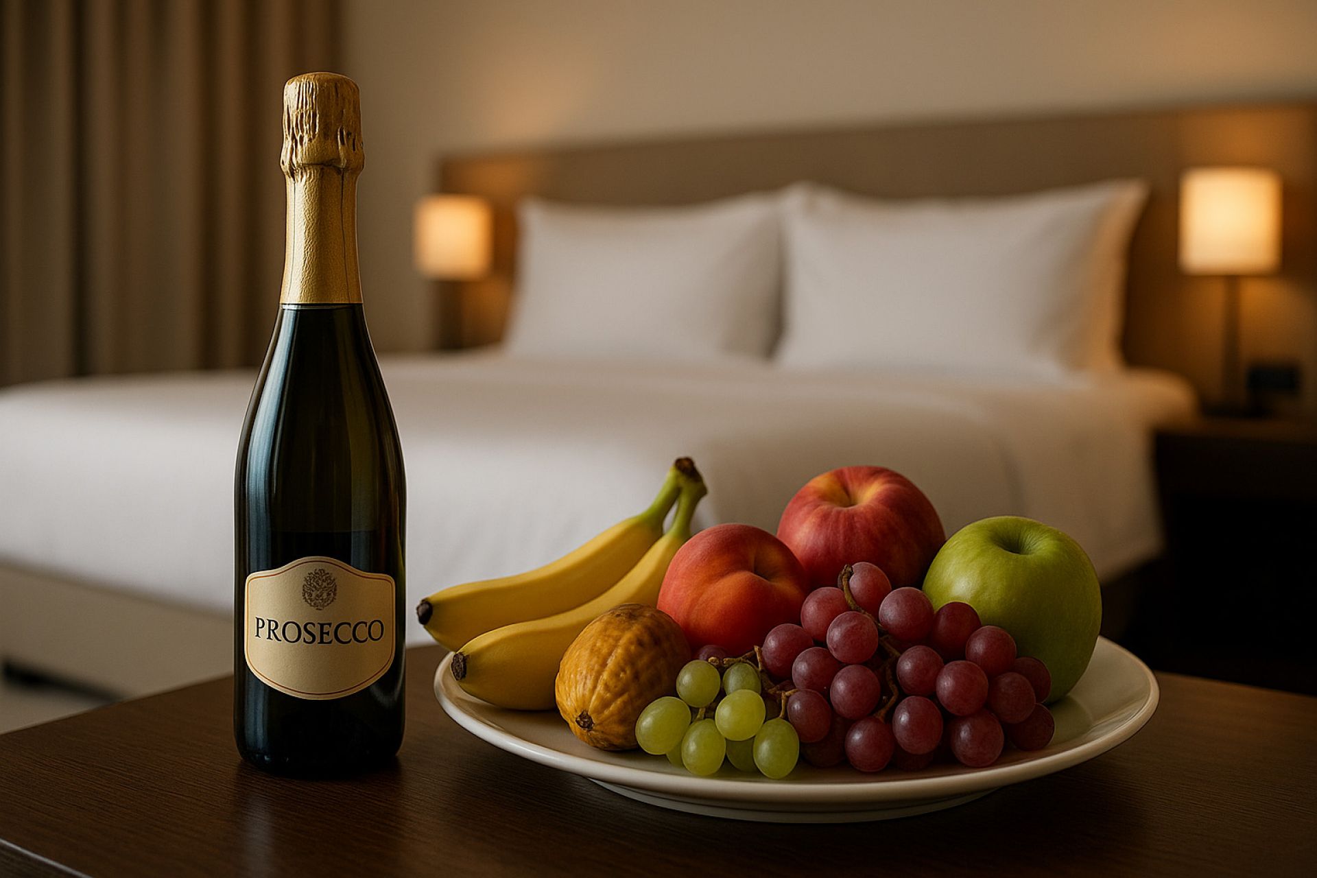 Prosecco + patera owoców